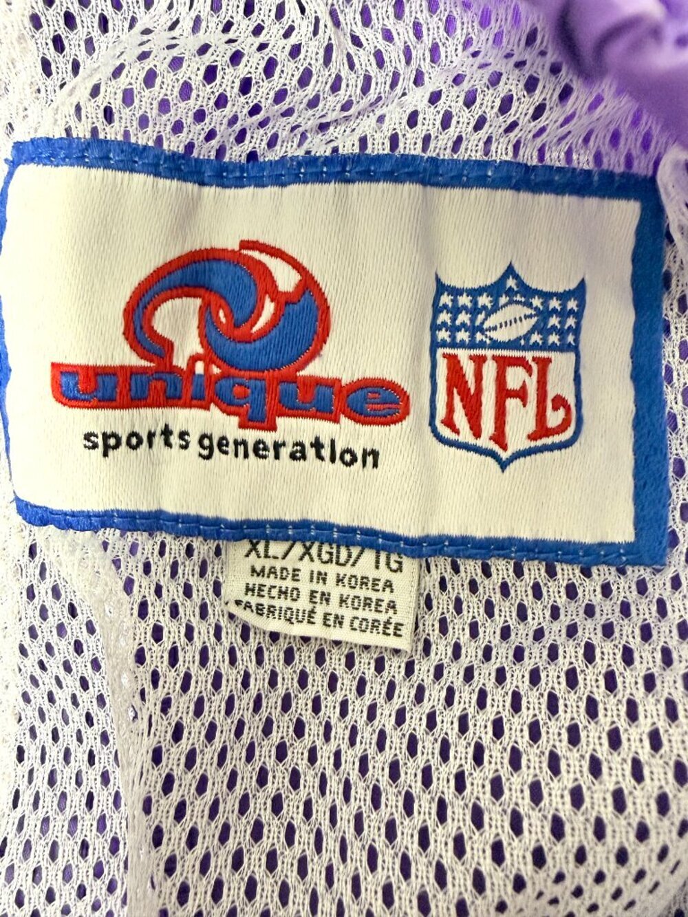 *RARE* Vintage NFL Minnesota Vikings Windbreaker Track Pants - Picture 6 of 9